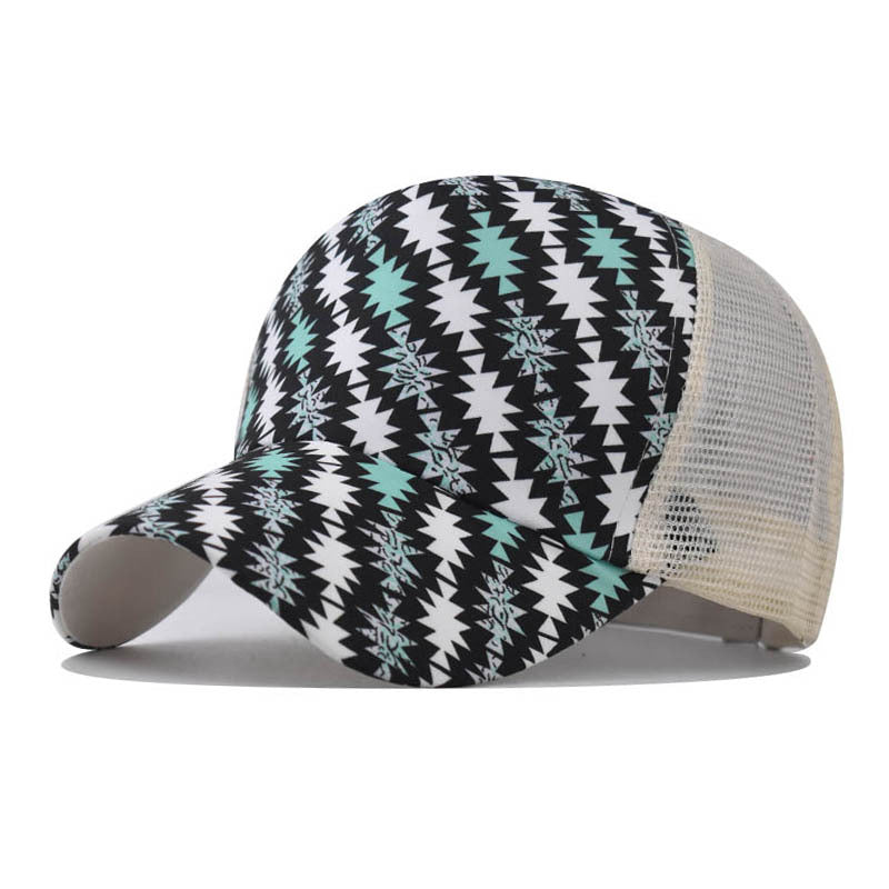 Wholesale Cotton Aztec Printed Baseball Caps