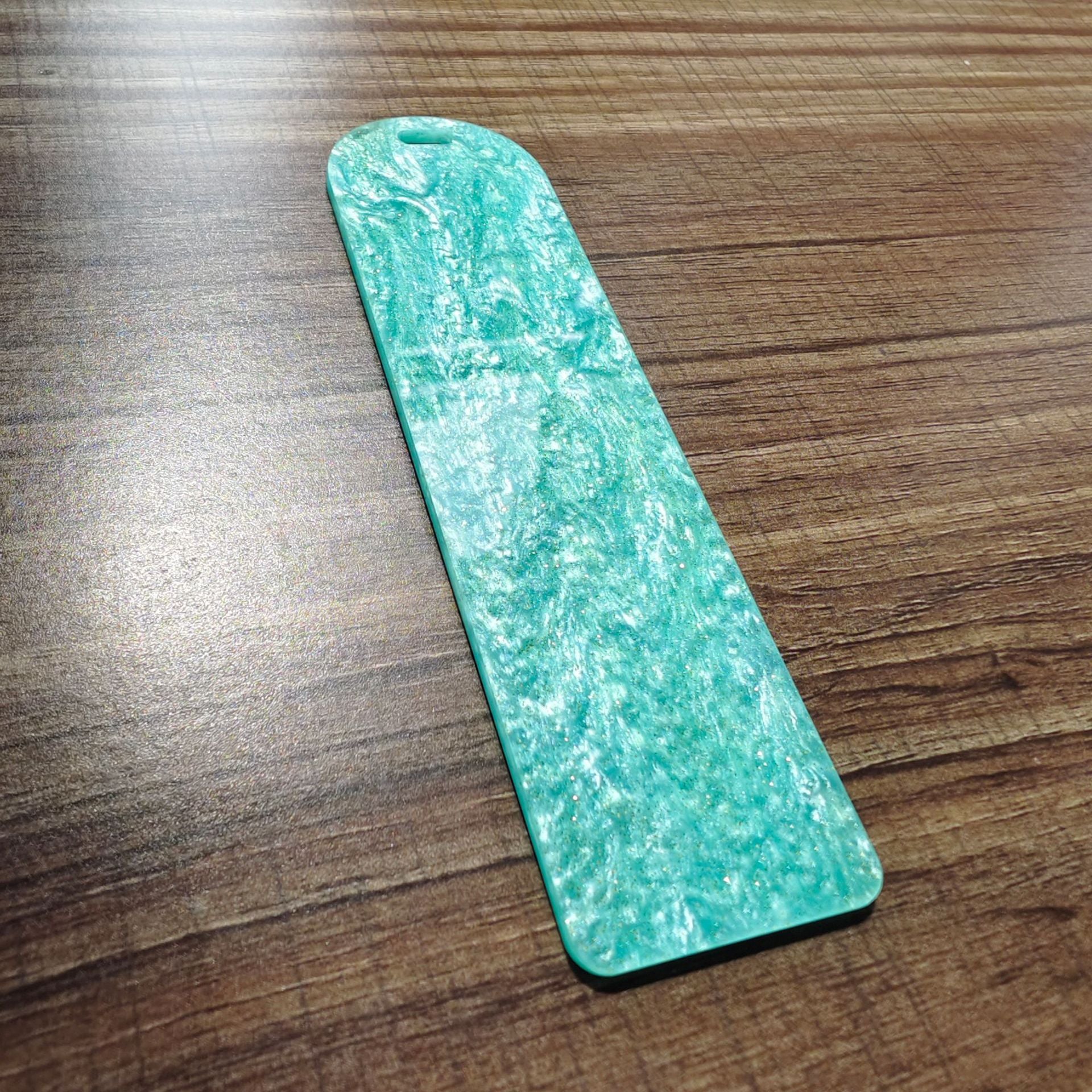 Wholesale 20pcs Blank Loose Powder Water Ripple Acrylic Sticker Sticker Bookmark DIY Pendant Ornament