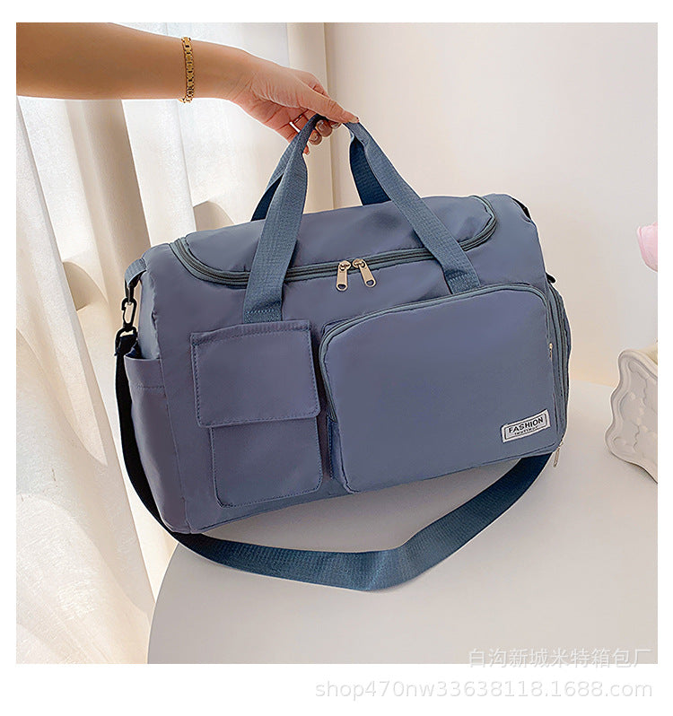 Wholesale Sports and Fitness Bags, Yoga Bags, High-capacity Travel Oxford Cloth Storage Bag