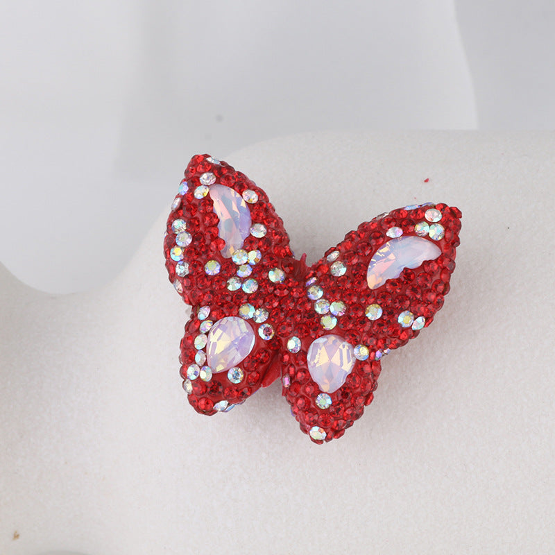 Wholesale DIY Colorful Butterfly Soft Clay Diamond Balls