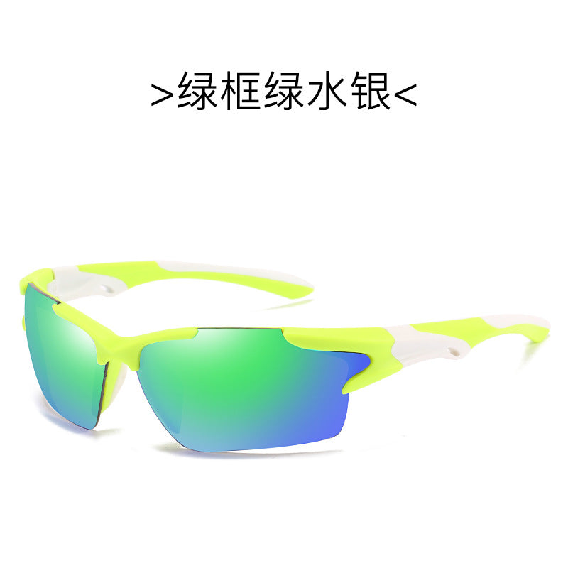 Wholesale Men's and women's dustproof glasses with colorful film driving mirror