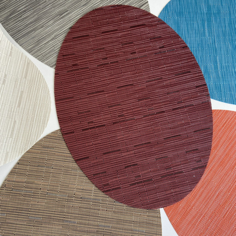 Wholesale Oval Placemat American Style PVC Western Placemat