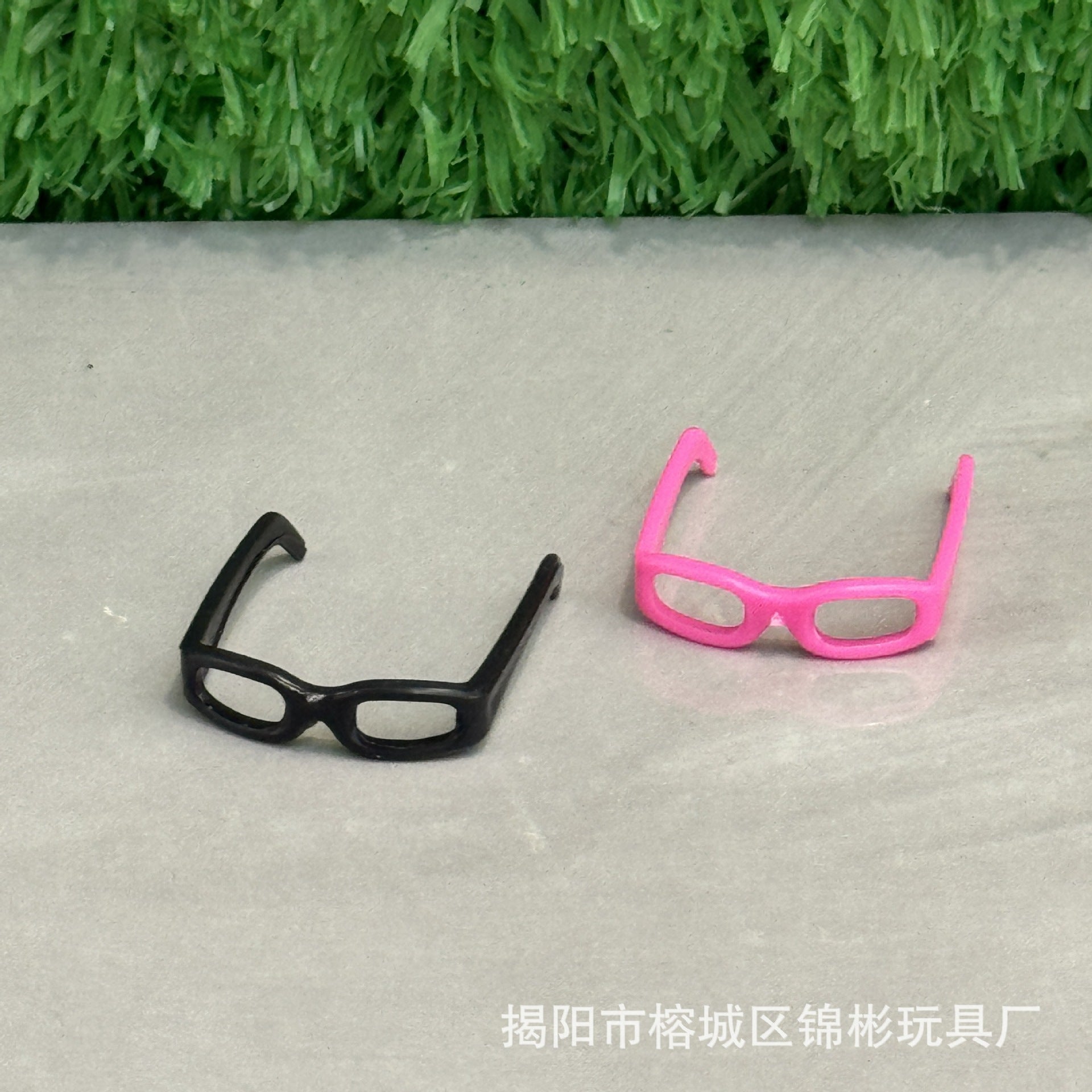 Wholesale 100pcs 30cm Doll Multi color Glasses Doll Accessories