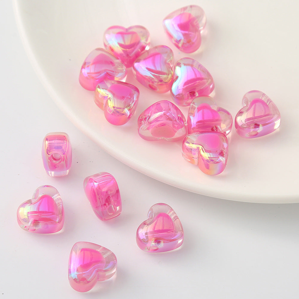 Wholesale 10PCS Acrylic Love Cross Beads