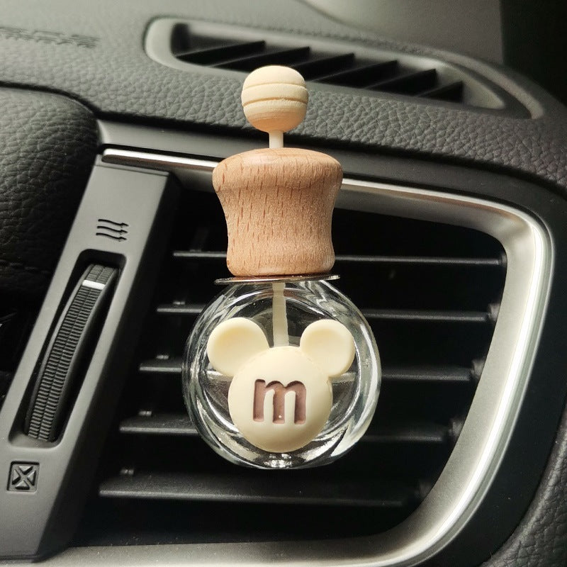 Wholesale Car Air Conditioning Vent Decoration Cute Ornaments Perfume Empty Bottle