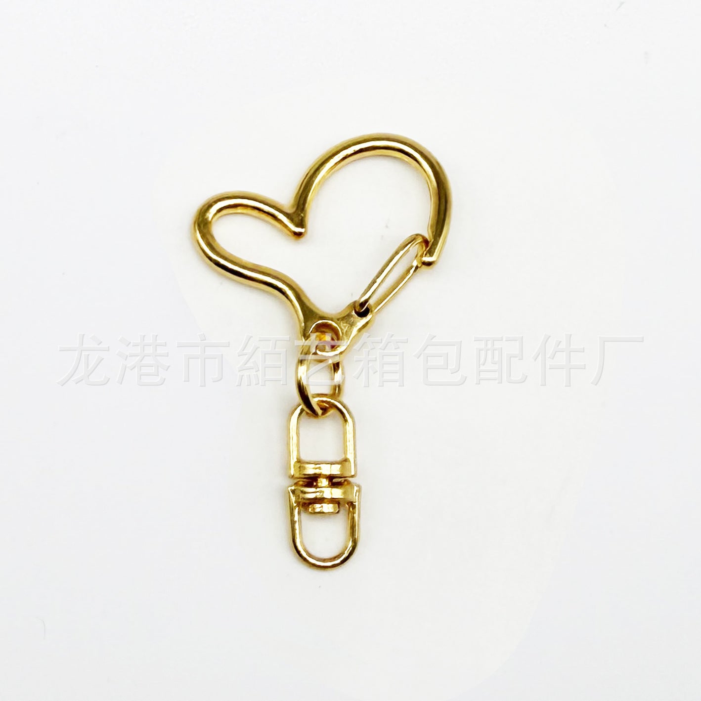 Metal DIY Five-pointed Star Clip Keychain