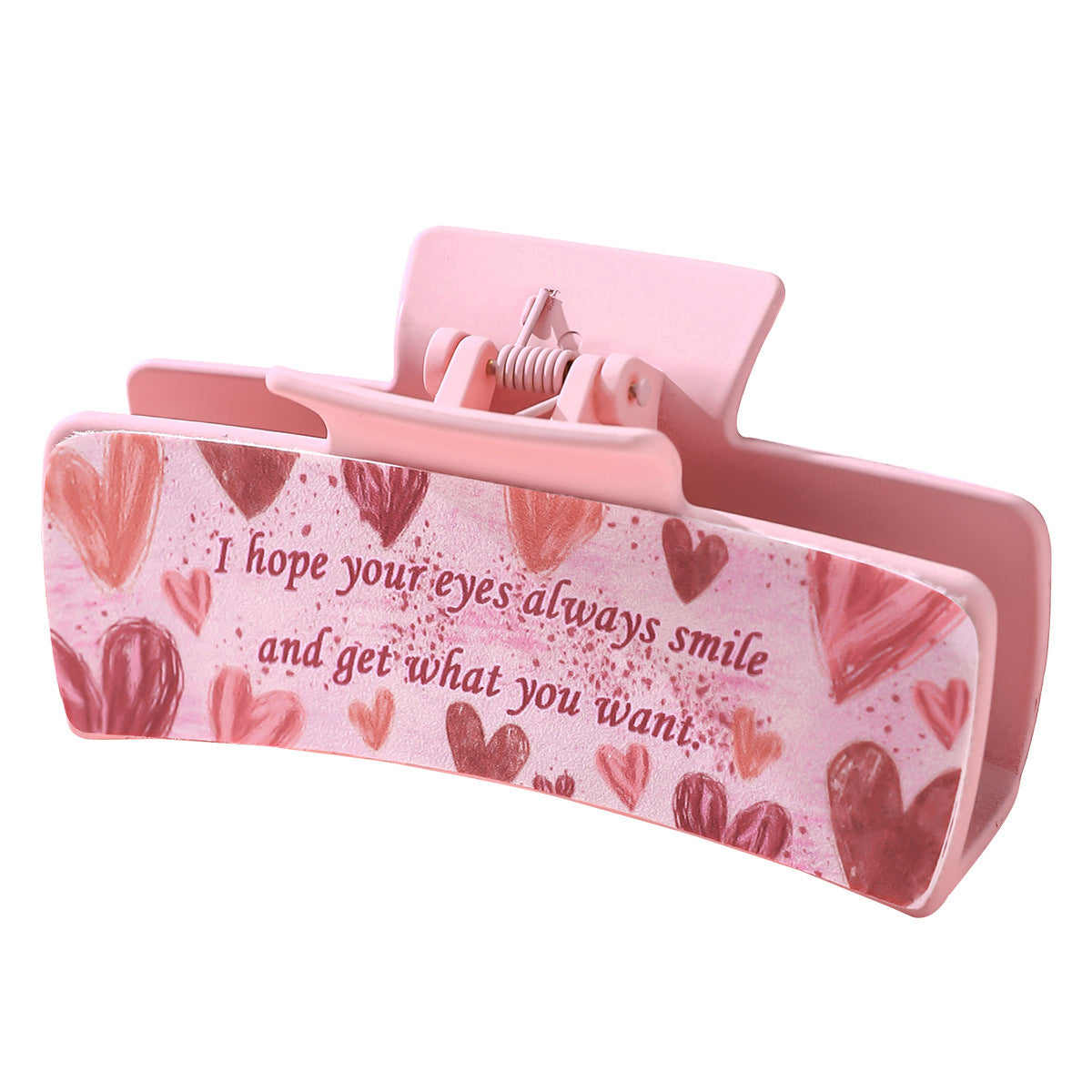 Wholesale Valentine's Day Love Leather Hair Clips