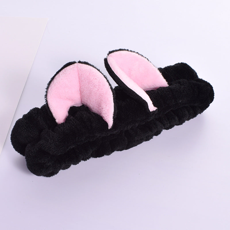 Wholesale Fold Ear Cat Autumn and Winter Style Plush Headband