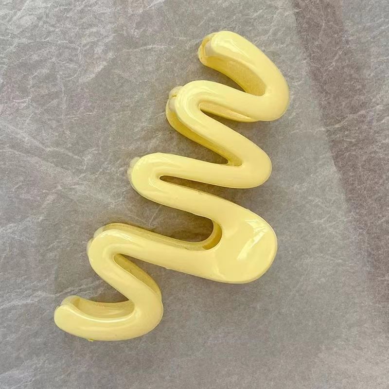 Wholesale Dopamine Wavy Line Hair Clips