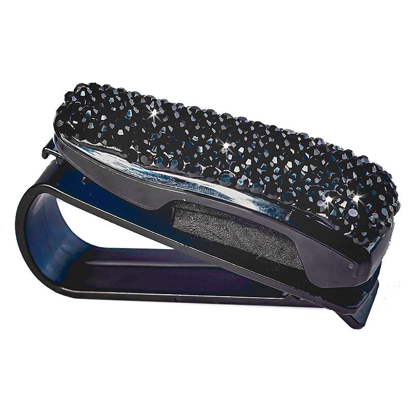 Wholesale of Automotive Eyewear Clips with Diamond Shading Creative Plastic Car Interior Products