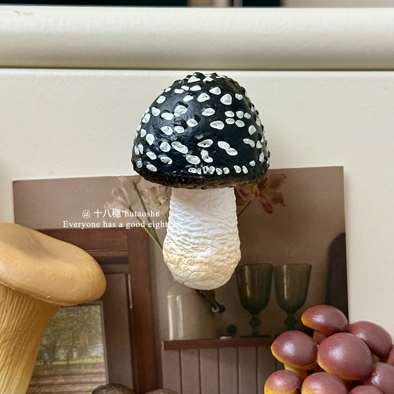 Wholesale mushroom shiitake mushroom refrigerator magnet