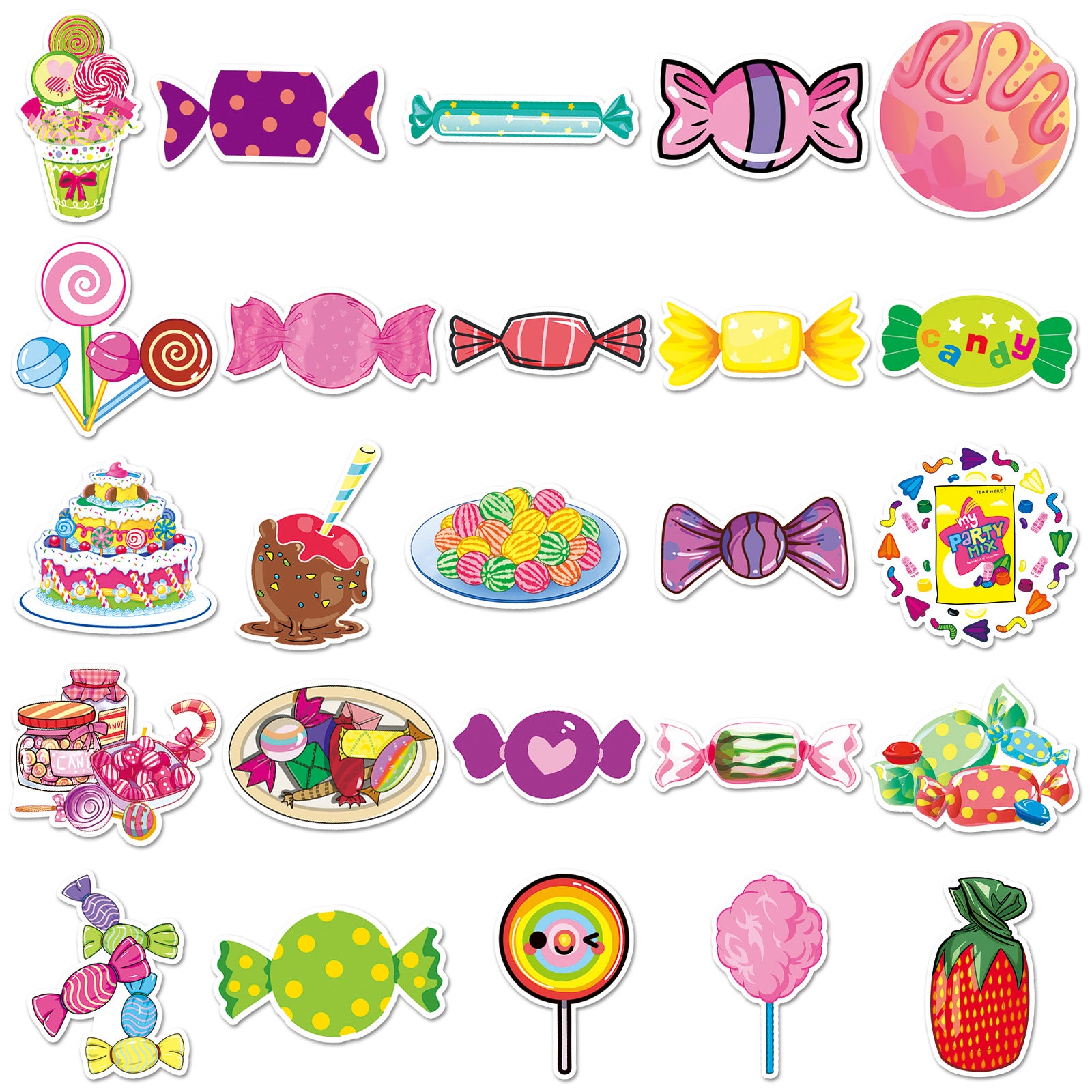 Wholesale cute cartoon Sticker Waterproof Vinyl Stickers OLY Exclusive