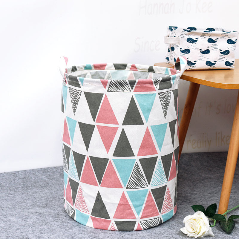 Wholesale Canvas Dirty Clothes Storage Basket