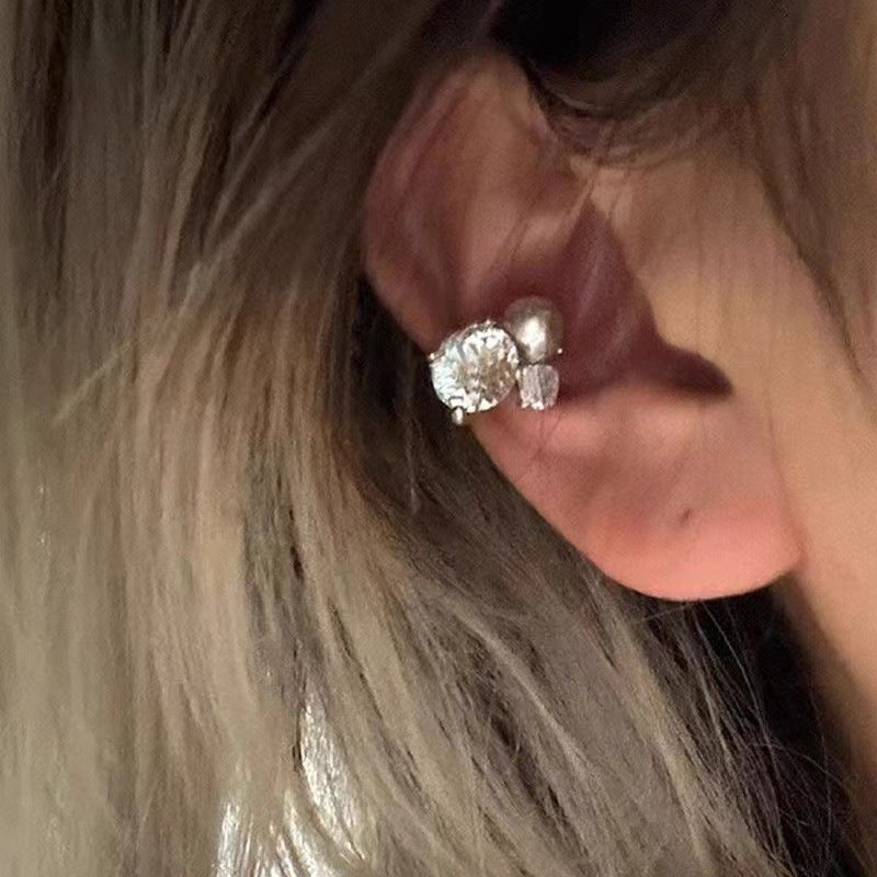 Wholesale Super Shiny Pearl Zircon Ear Cuff