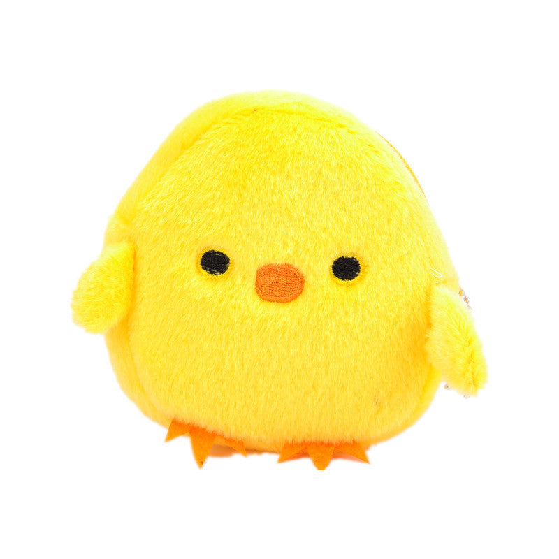Wholesale of New Small Yellow Chicken Fluffy Zero Wallet