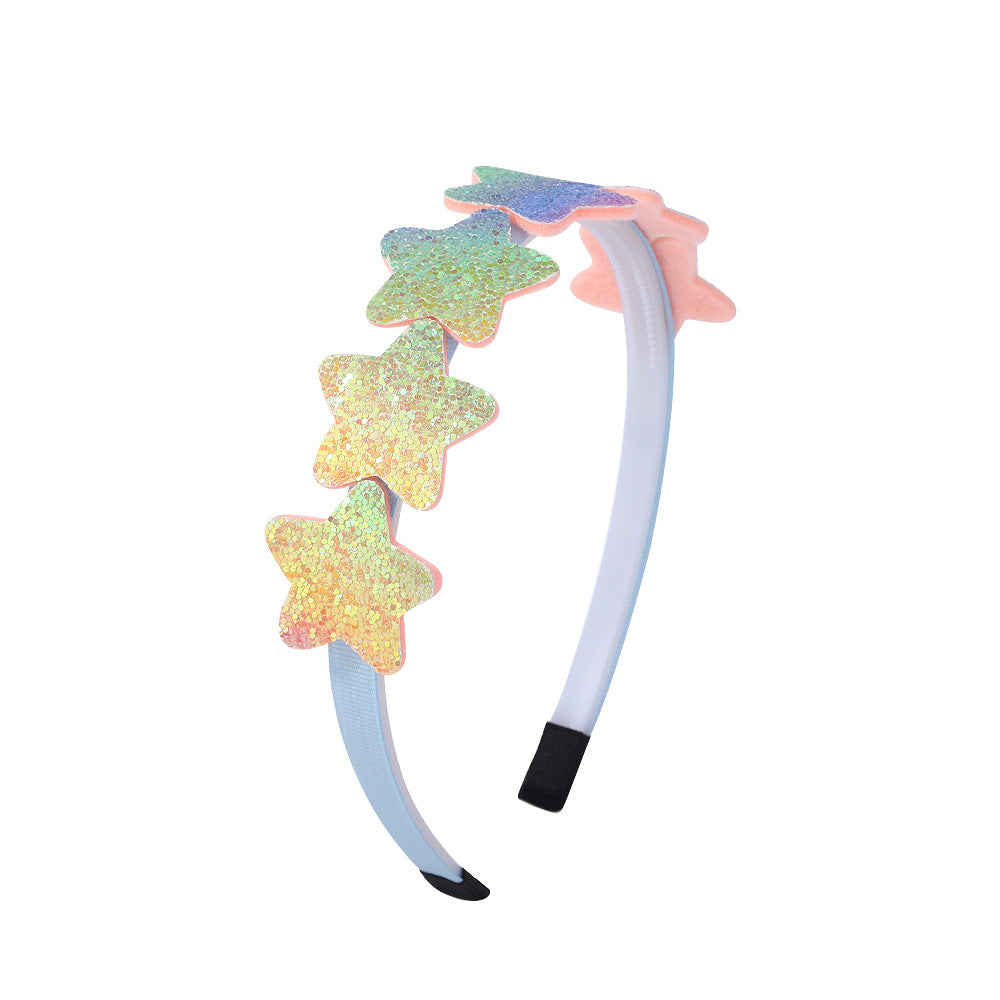 Wholesale Children's Candy Color Love Headbands