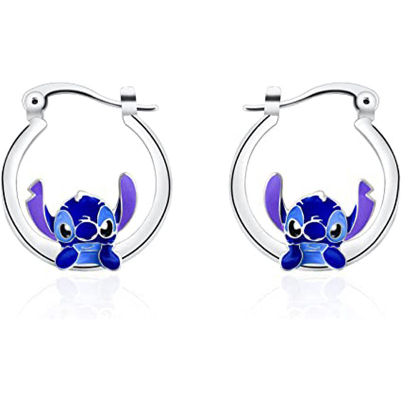 Wholesale Cartoon Cute Bear and Little Girl Friendship Necklace OLY Exclusive