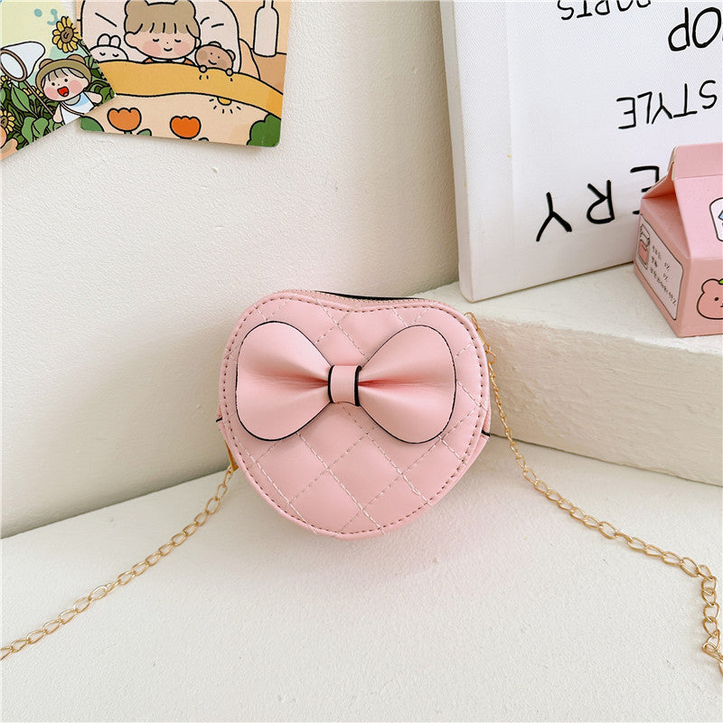 Wholesale PU Children's Bags, Crossbody Bags, Bow Single Shoulder Bags