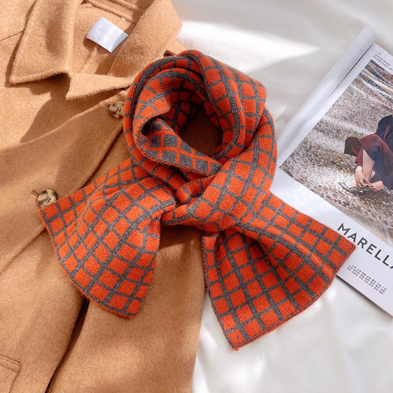 Wholesale Autumn and Winter Knitted Wool Scarf