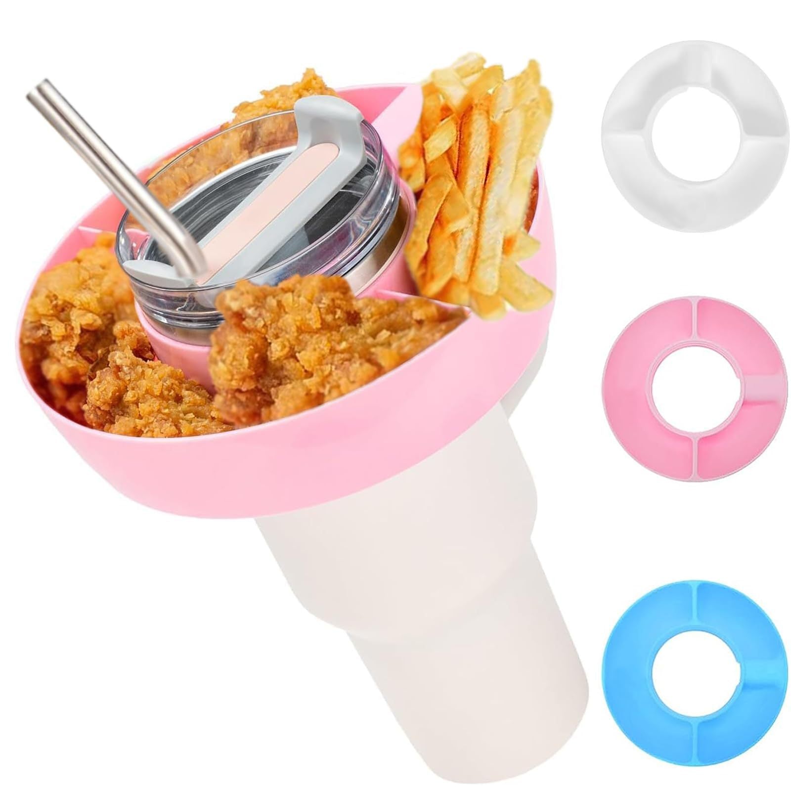Wholesale 40oz Ice Cup Silicone Snack Platter