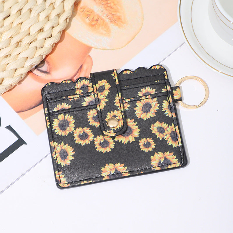 Varor al por mayor PU Heart Marble Sunflower