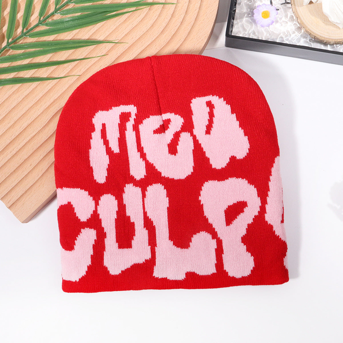 Wholesale Colorful letter jacquard knitted Winter Hat