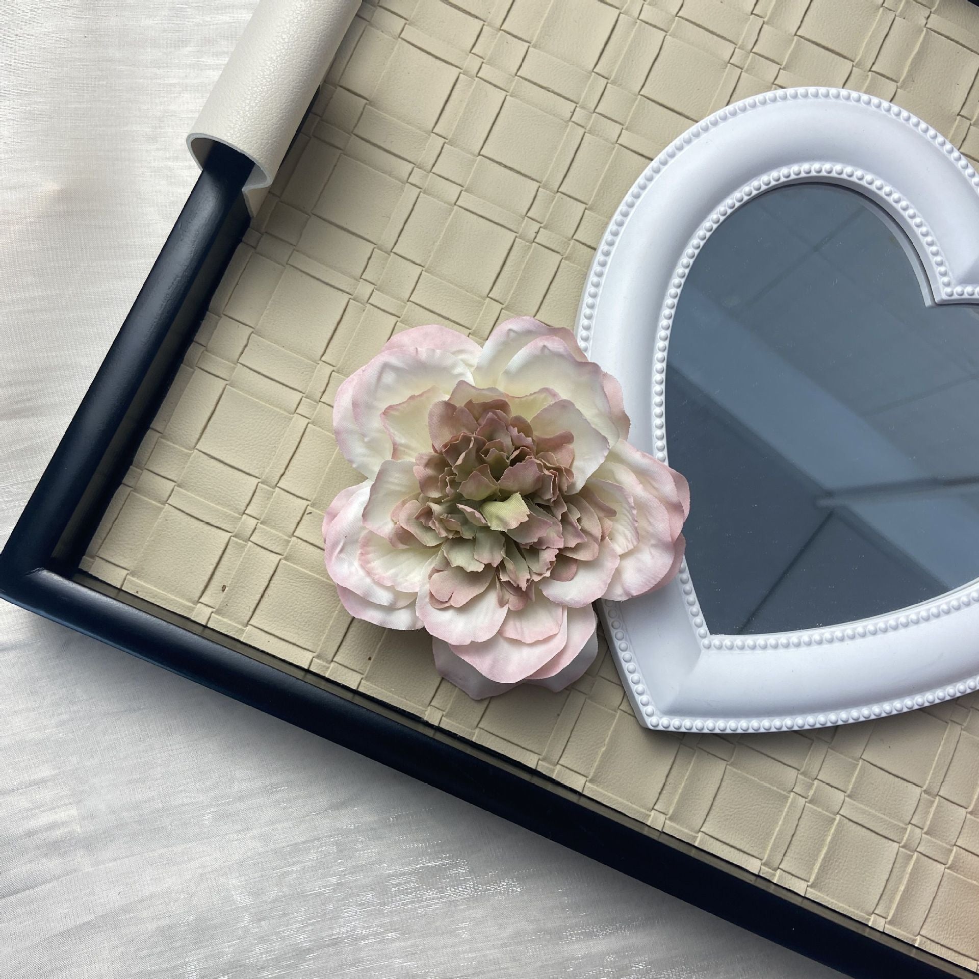 Wholesale Valentine's Day Excellent Purple Phalaenopsis Simulated Flower Atmosphere Headwear