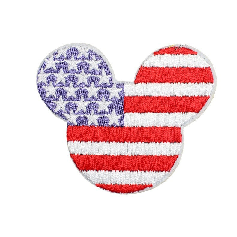 Wholesale Embroidered Patch Sew On Badge Polyester Craft Supply For Clothing Bags Decorative Gift OLY Exclusive