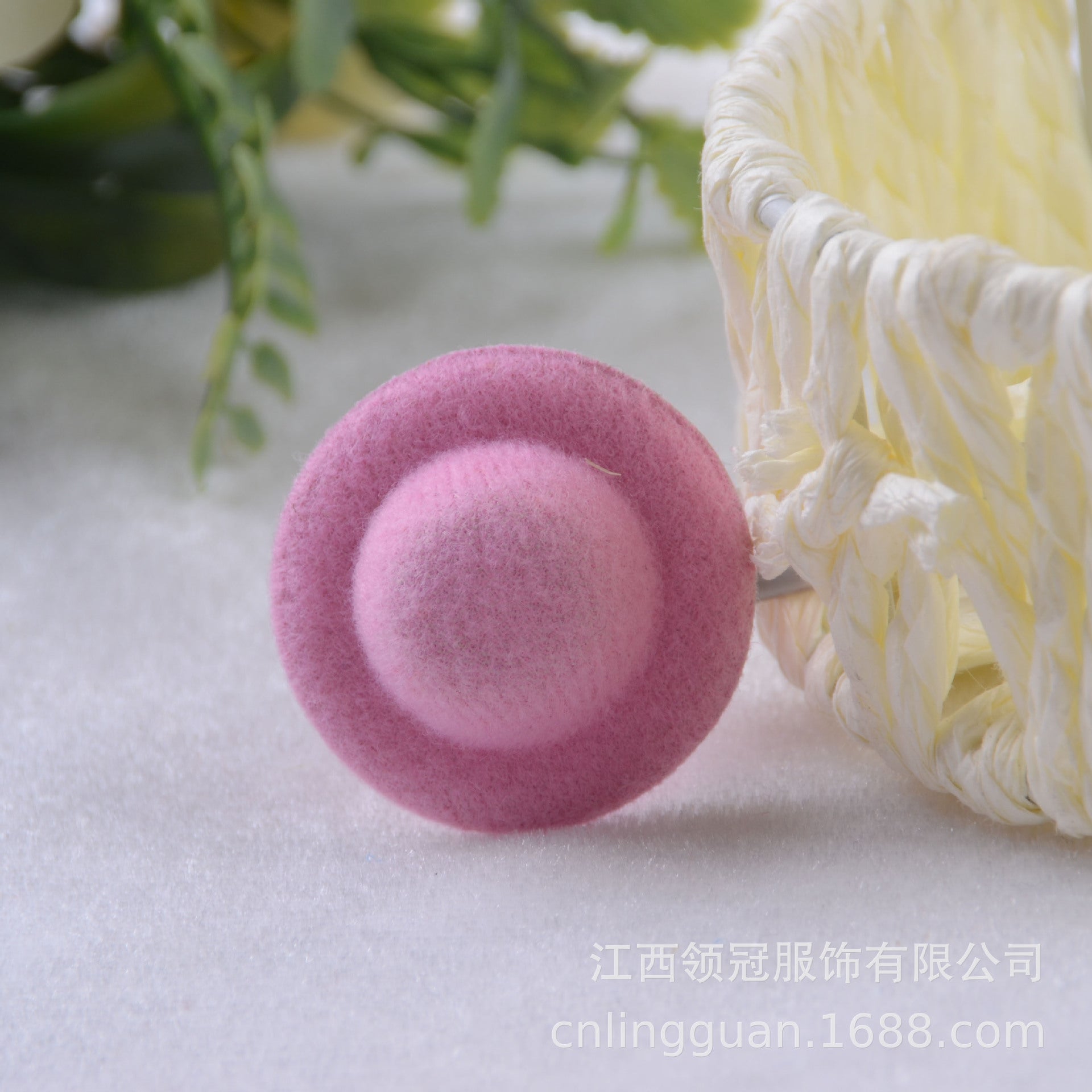 Wholesale SD Doll hat accessories brushed cloth DIY handmade hat embryo hat jewelry raw material handmade bare hat 3.5CM