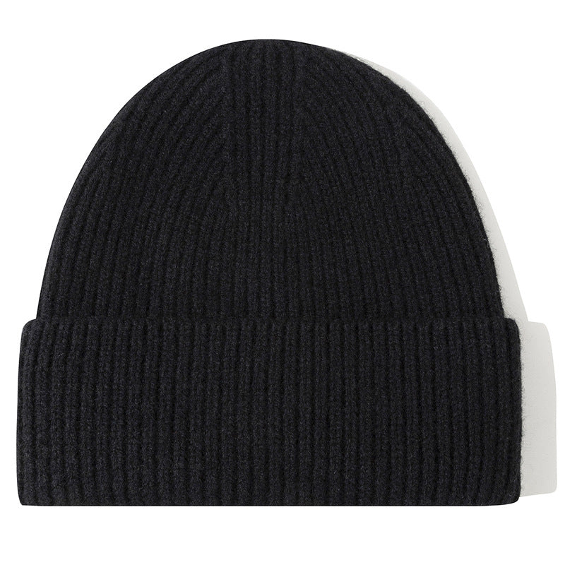 Wholesale Thick Pure Wool Beanie Winter Hat