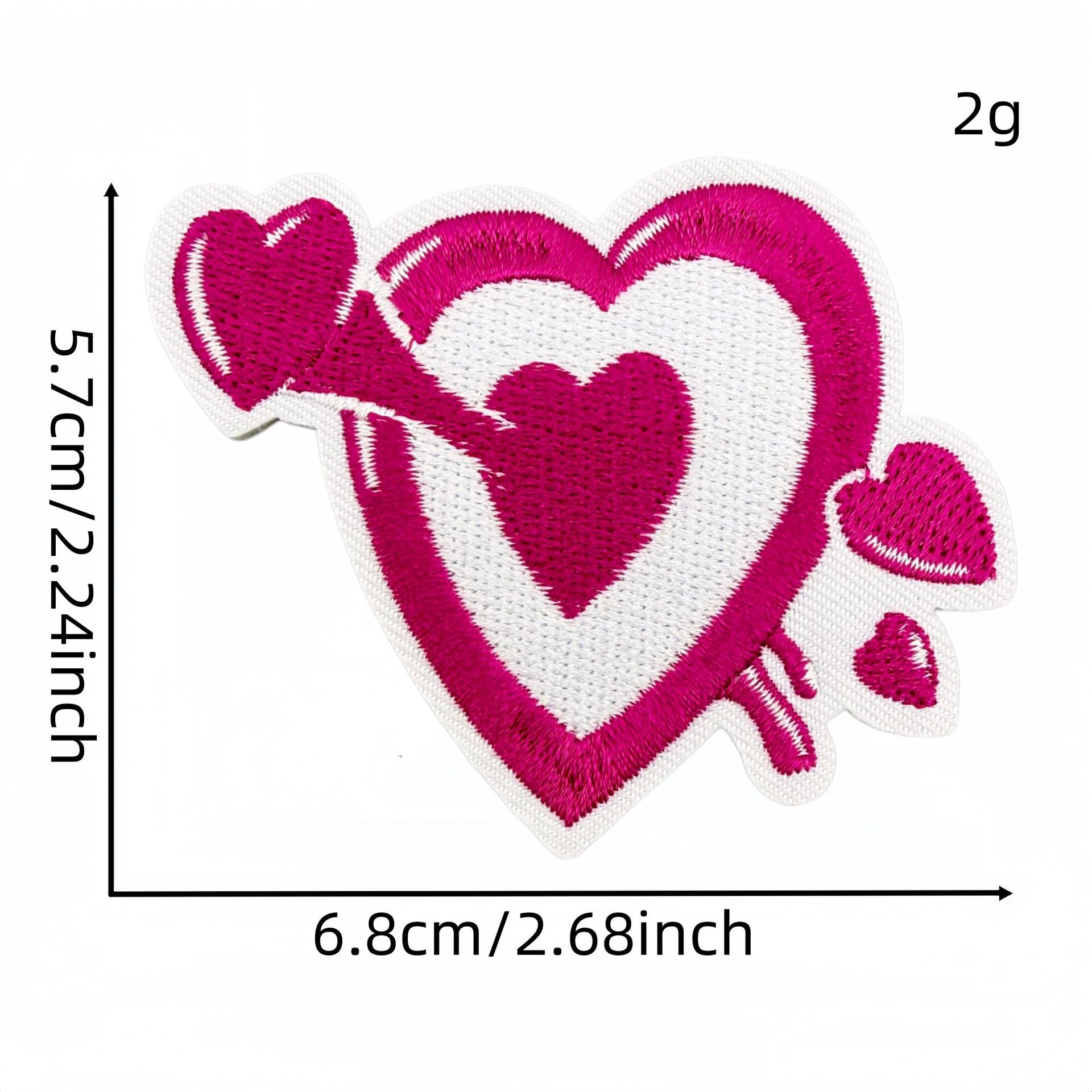 Wholesale Y2K Black Pink Urban Cool Embroidered Patch Set 27Pcs Skull Heart Butterfly DIY Decorative Patches For Clothes Bags Fashion Accessory Gift Resale