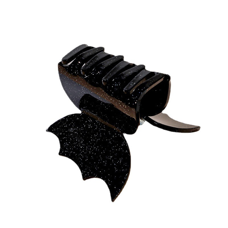 Wholesale Halloween Bat Acetate Hair Clips