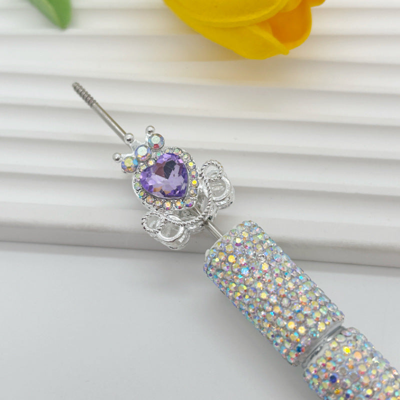 Wholesale 20pcs Alloy Full Diamond Pumpkin Carriage Love Crystal Beads