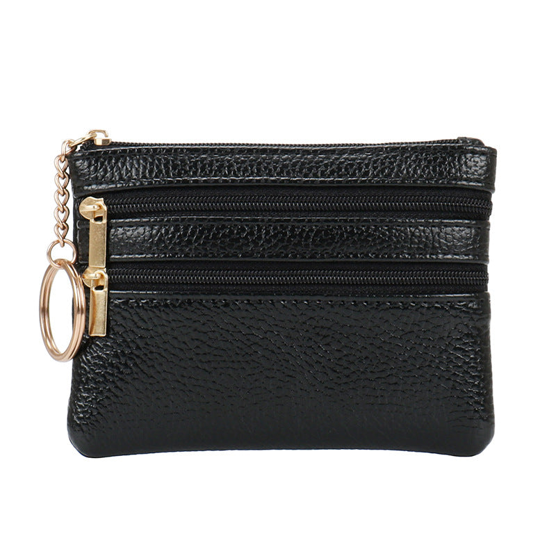Wholesale PU Short Zipper Zero Wallet