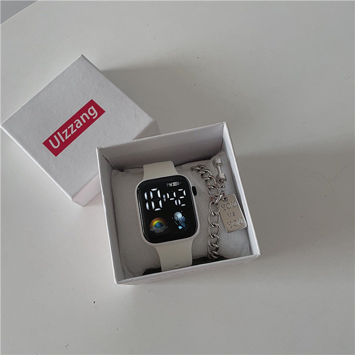 Wholesale Plastic Waterproof Children's Electronic Watch Without Box