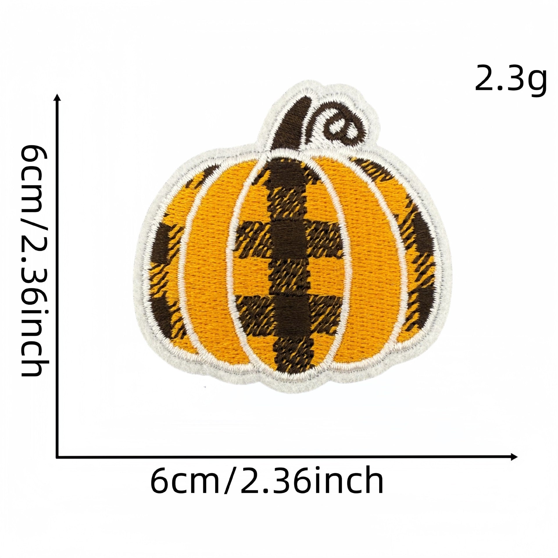 Wholesale Thanksgiving Embroidered Hot Melt Adhesive Patches