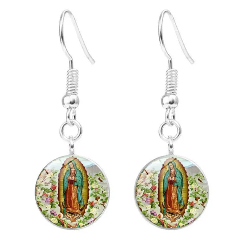 Wholesale Creative jewelry set time gem necklace earrings bracelet