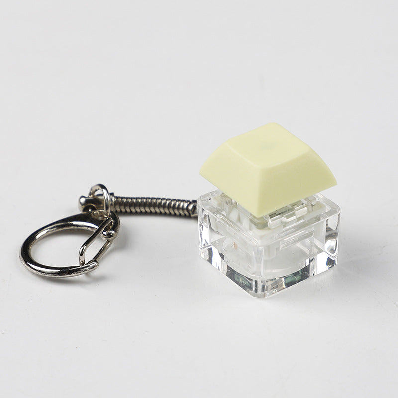 Wholesale Acrylic Decompression Mechanical Keyboard Axis Tester Fidget Keychains