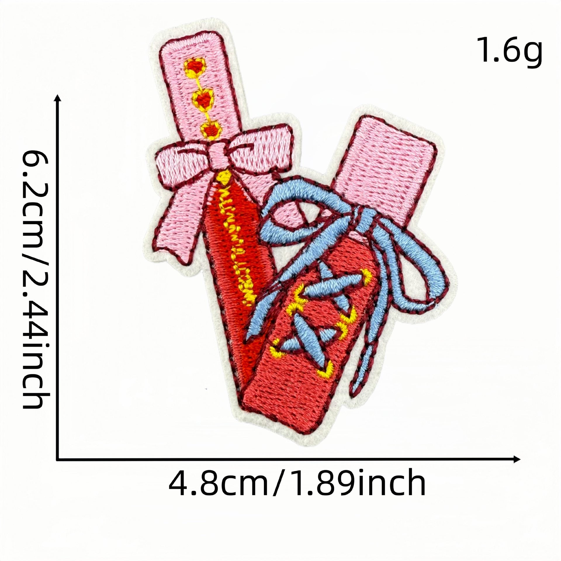 Wholesale Polyester Iron On Embroidered Patches Cartoon  Series DIY Craft Supply Fashion Accessory