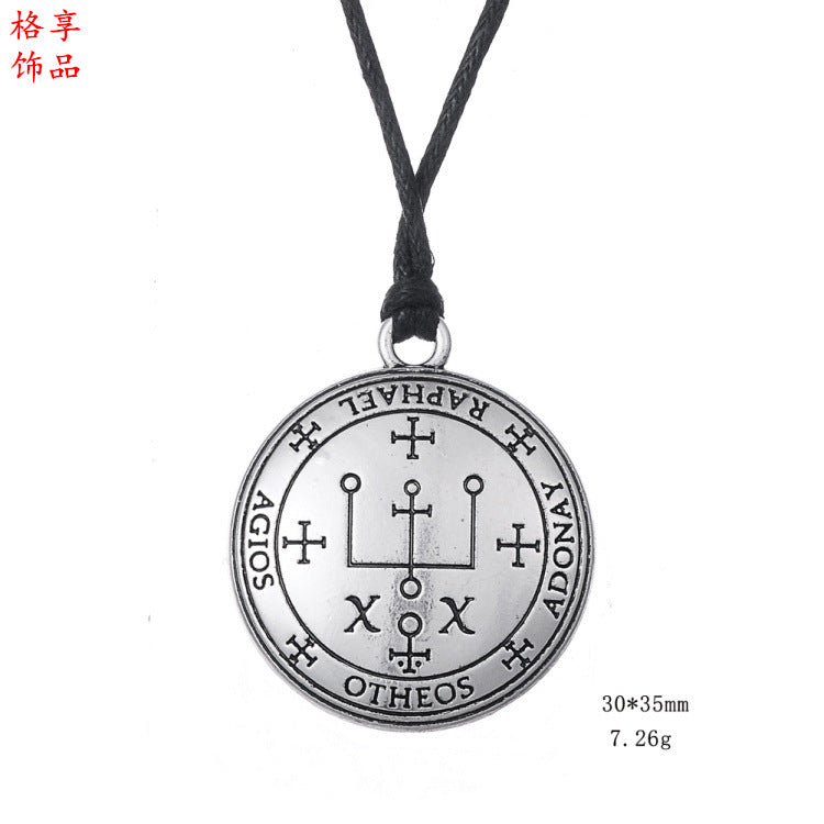 Wholesale Hip-Hop Gothic Archangel Enoch Necklace