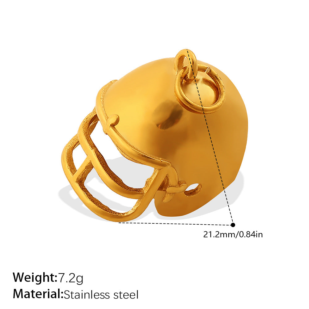 Wholesale Gold sports style retro necklace pendant accessory