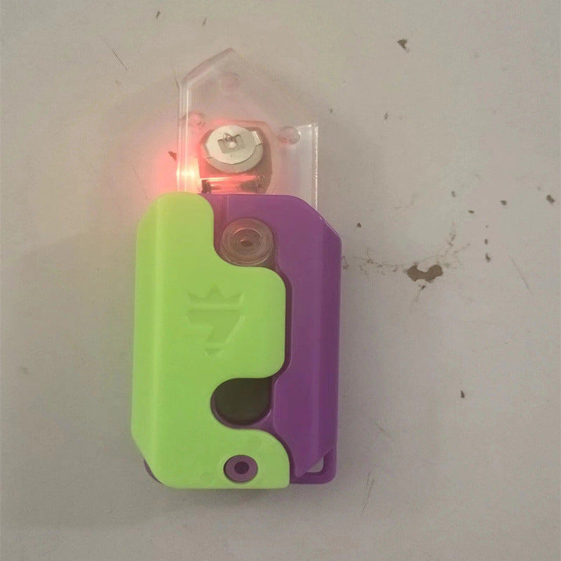 Wholesale Plastic Luminous Radish Knife Decompression Toys