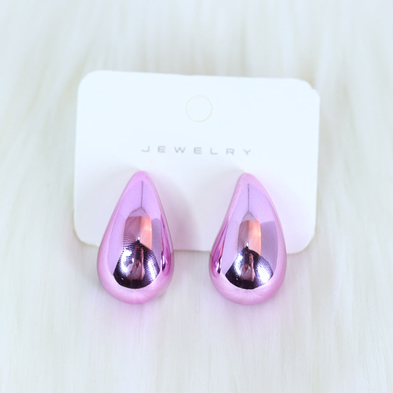 Wholesale Water Drop Acrylic Earrings