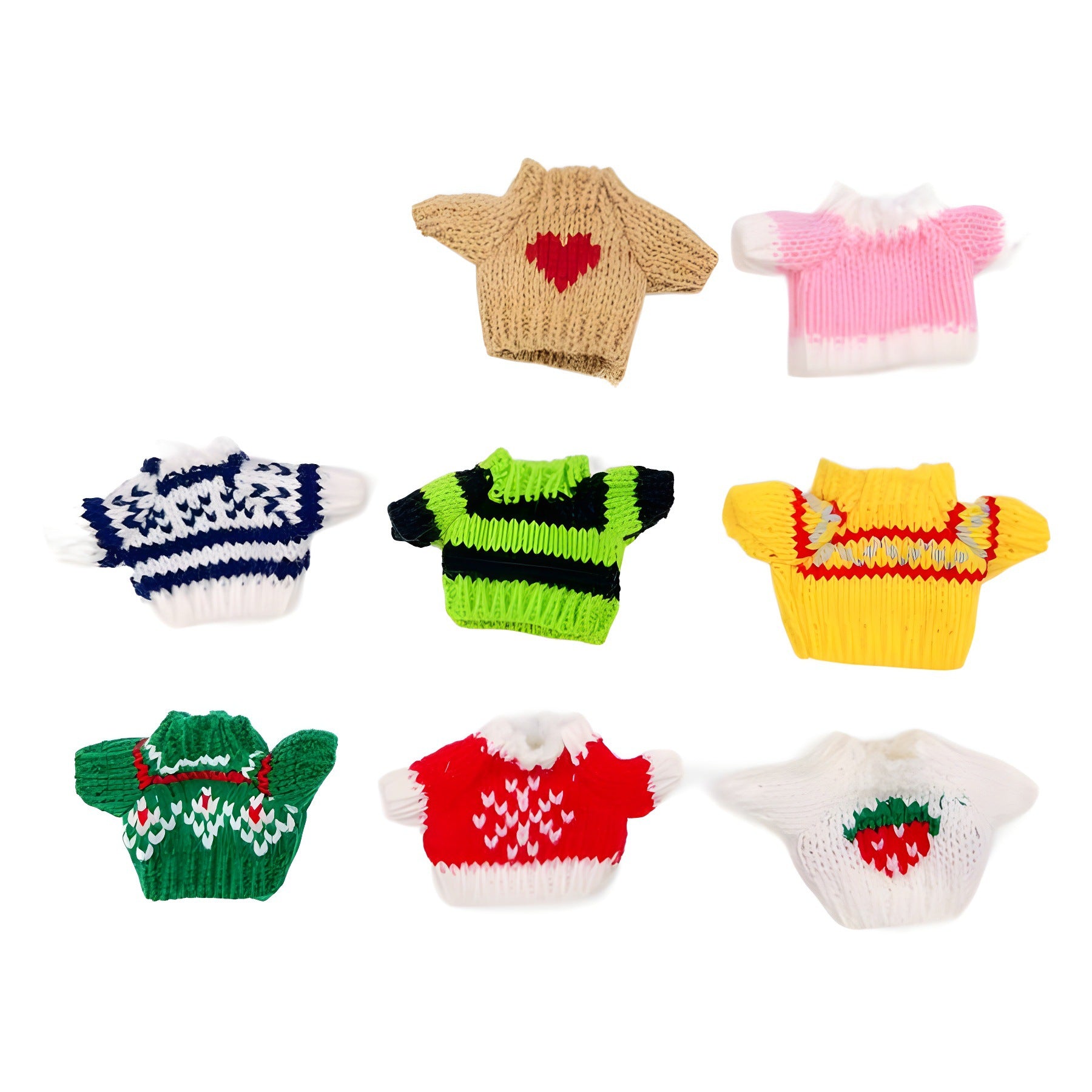 Wholesale Creative Cotton Sweater Doll Accessories Little Clothes for Cotton Dolls Dog Leader Costume Toy Series Life Category
