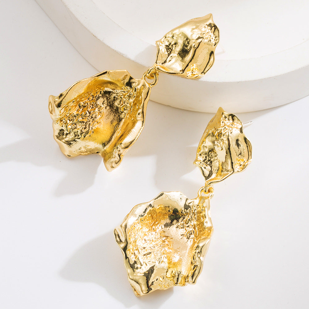 Wholesale Vintage Dragonfly Diamond Tassel Long Earrings