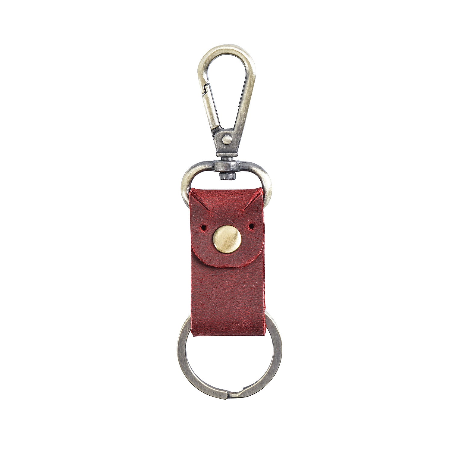 Wholesale Car Ring Retro Cowhide Crafts Keychain