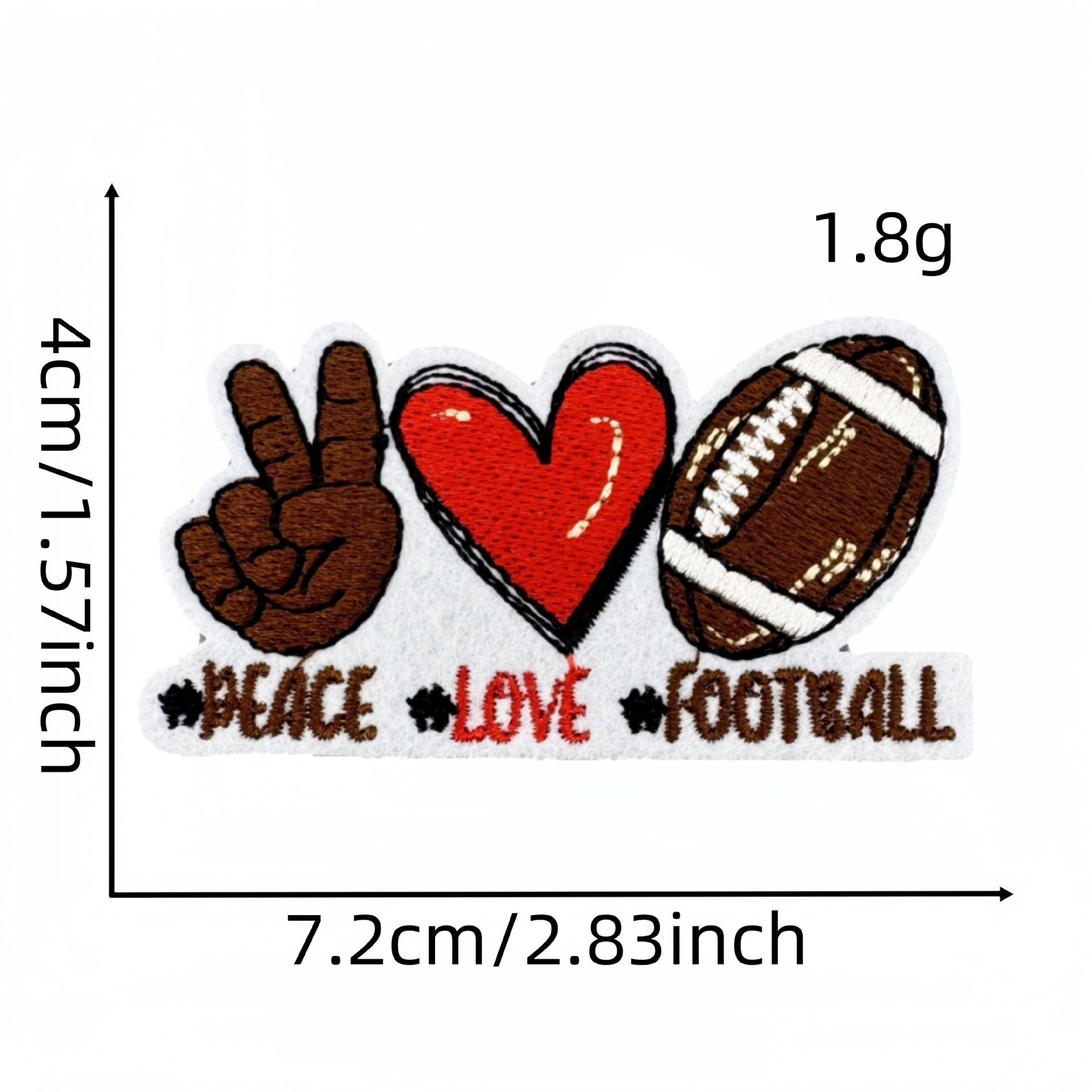 Wholesale Rugby Embroidered Patches Sports Series
