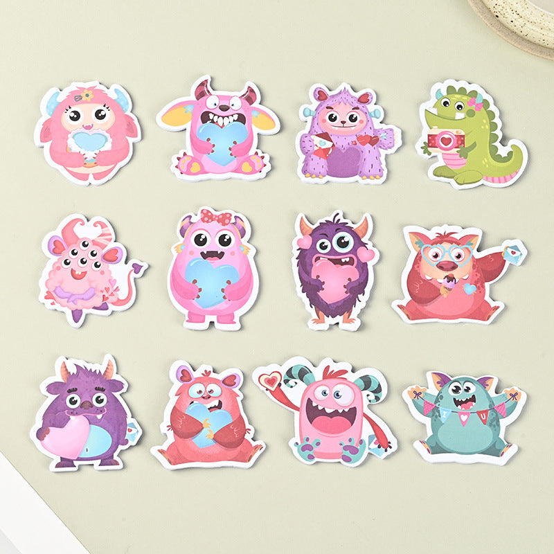 Wholesale Cartoon cute animal alien-shaped sticky notes