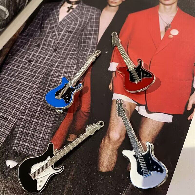 Wholesale Wholesale Handmade Spice Girls Y2K Punk Guitar Hair Clips