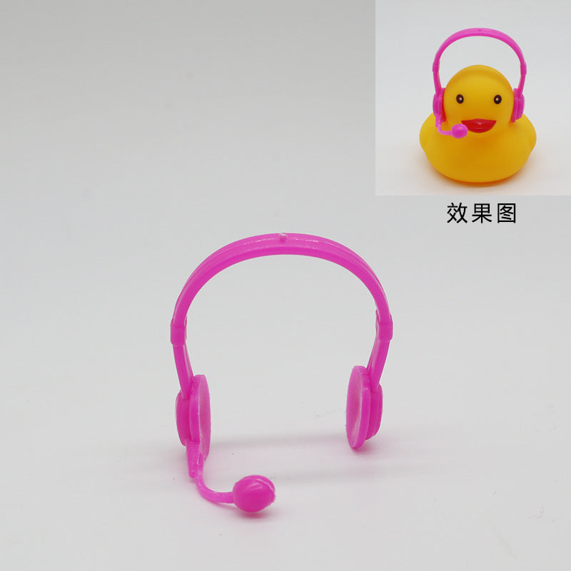 Wholesale 100pcs/pack small duck toy hat accessories